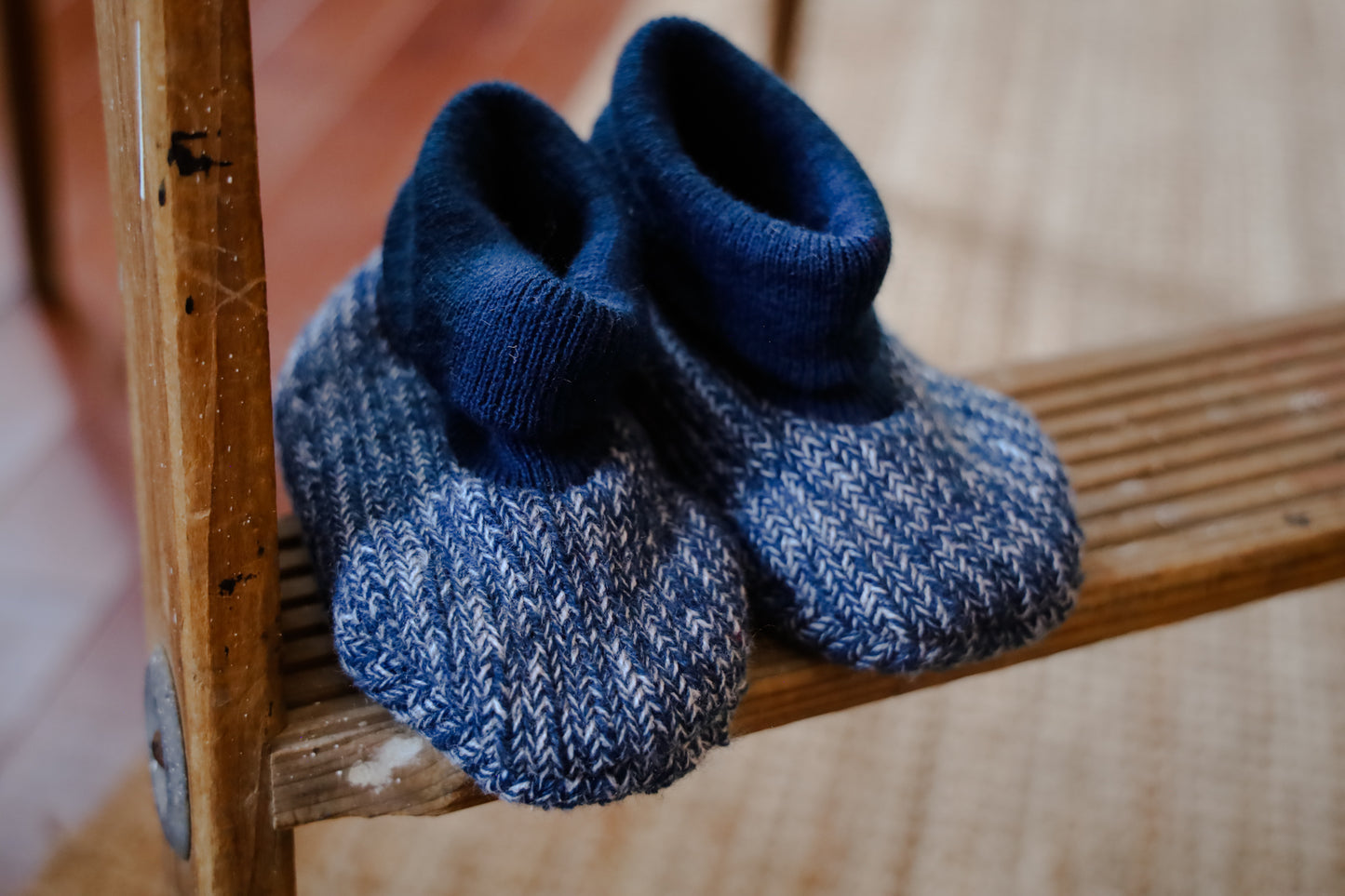 Blue Slippers