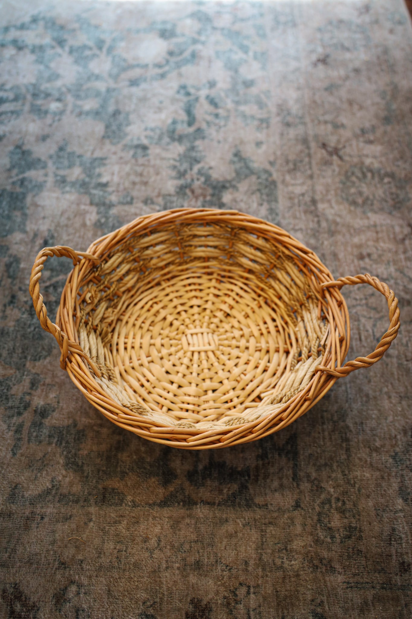 Basket with handles