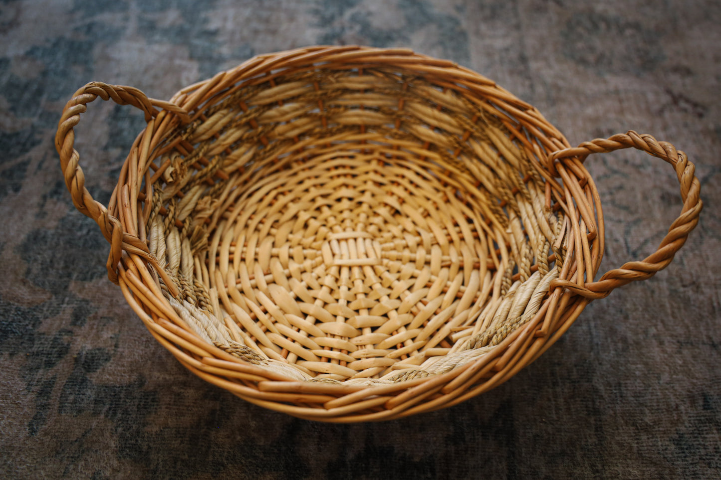 Basket with handles