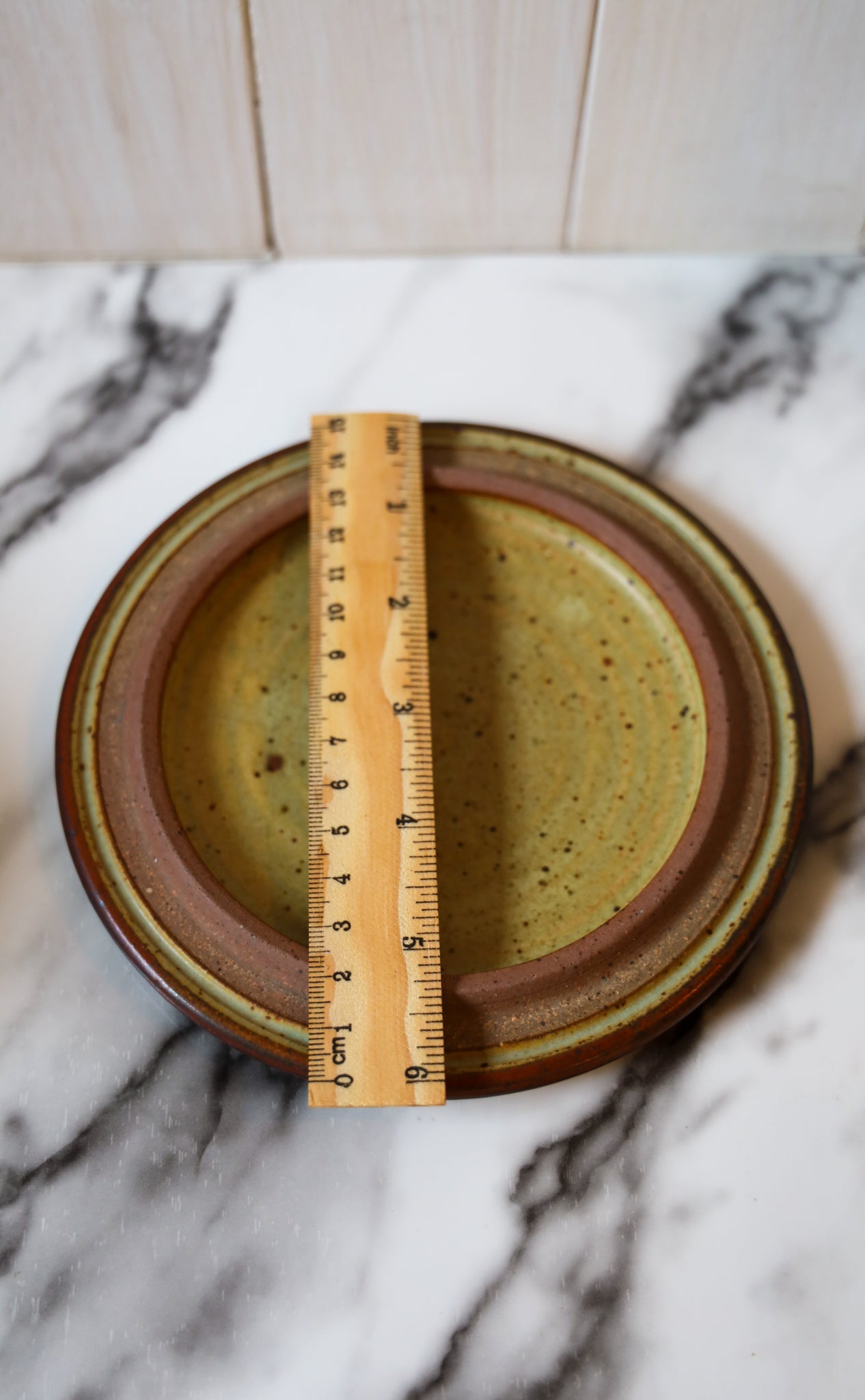 Pottery Butter Plate