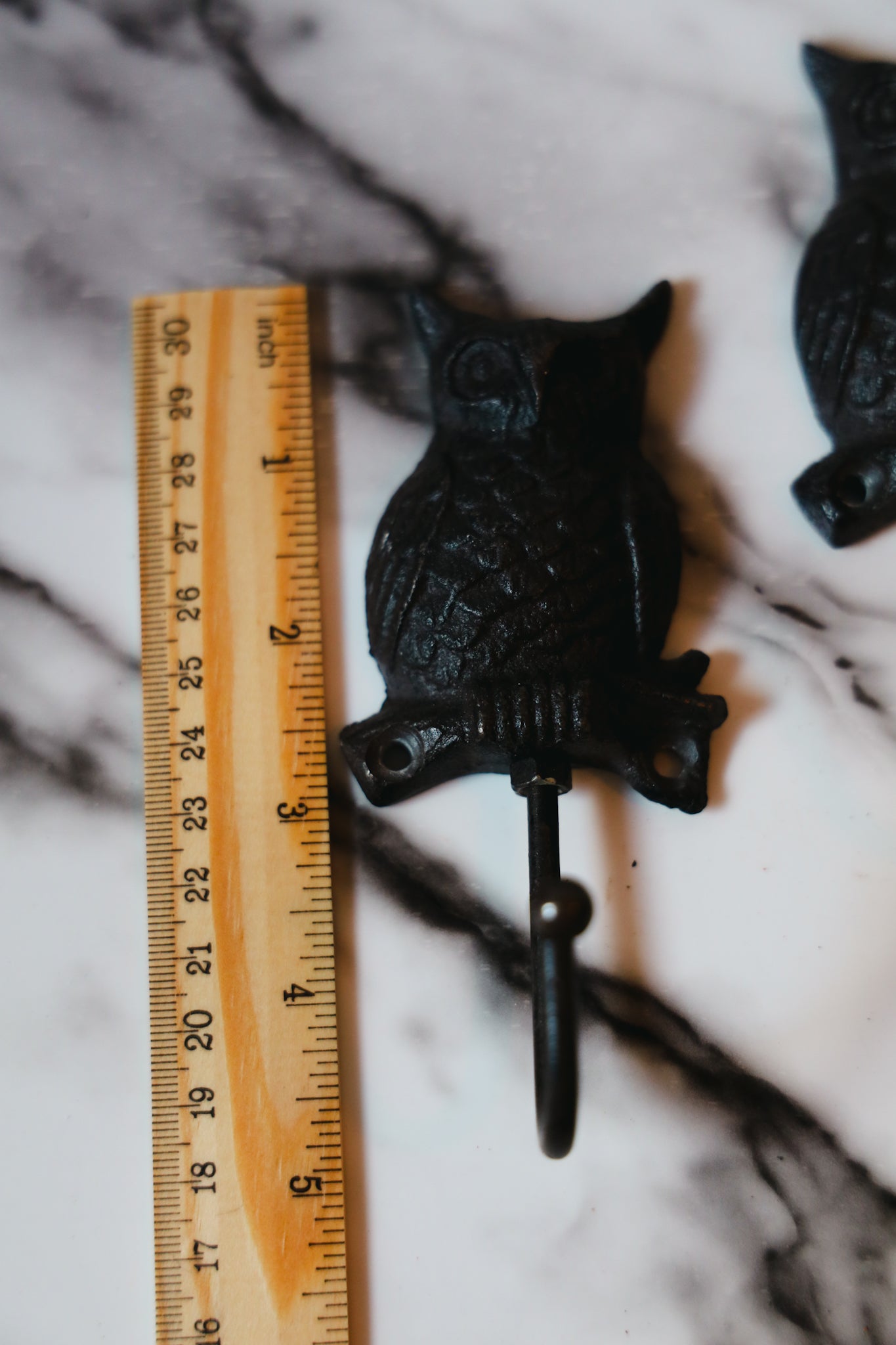 Cast Iron Owl Coat Hooks(set of 2)