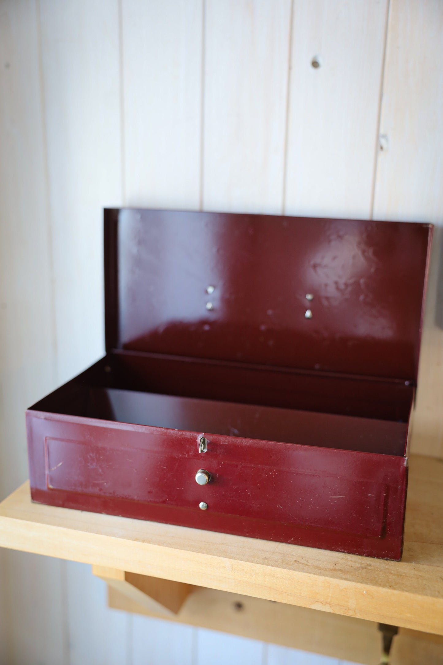 Red Metal Box