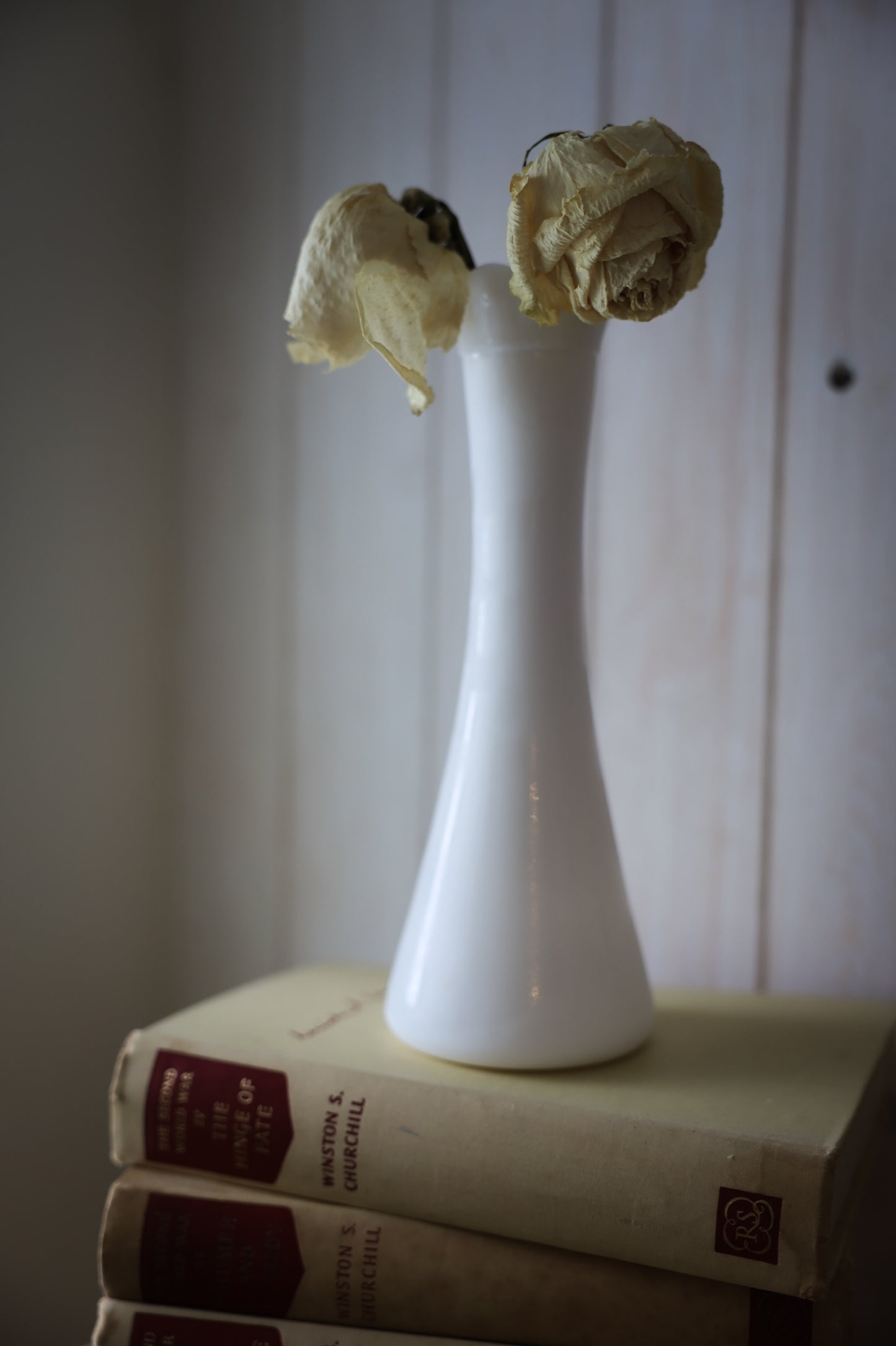 Milk Glass Vase