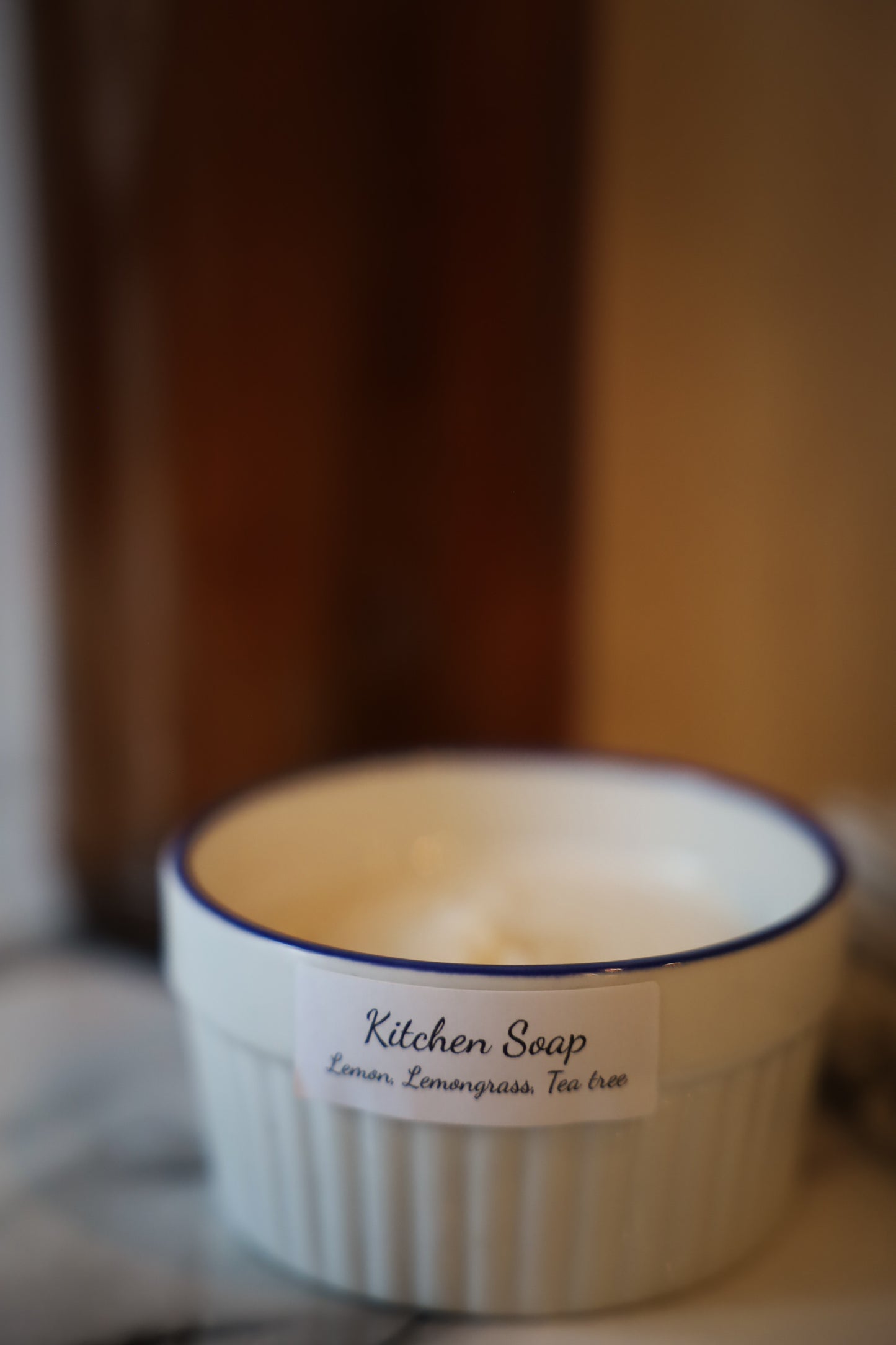 Multi-Purpose Kitchen Soap in Ramekin