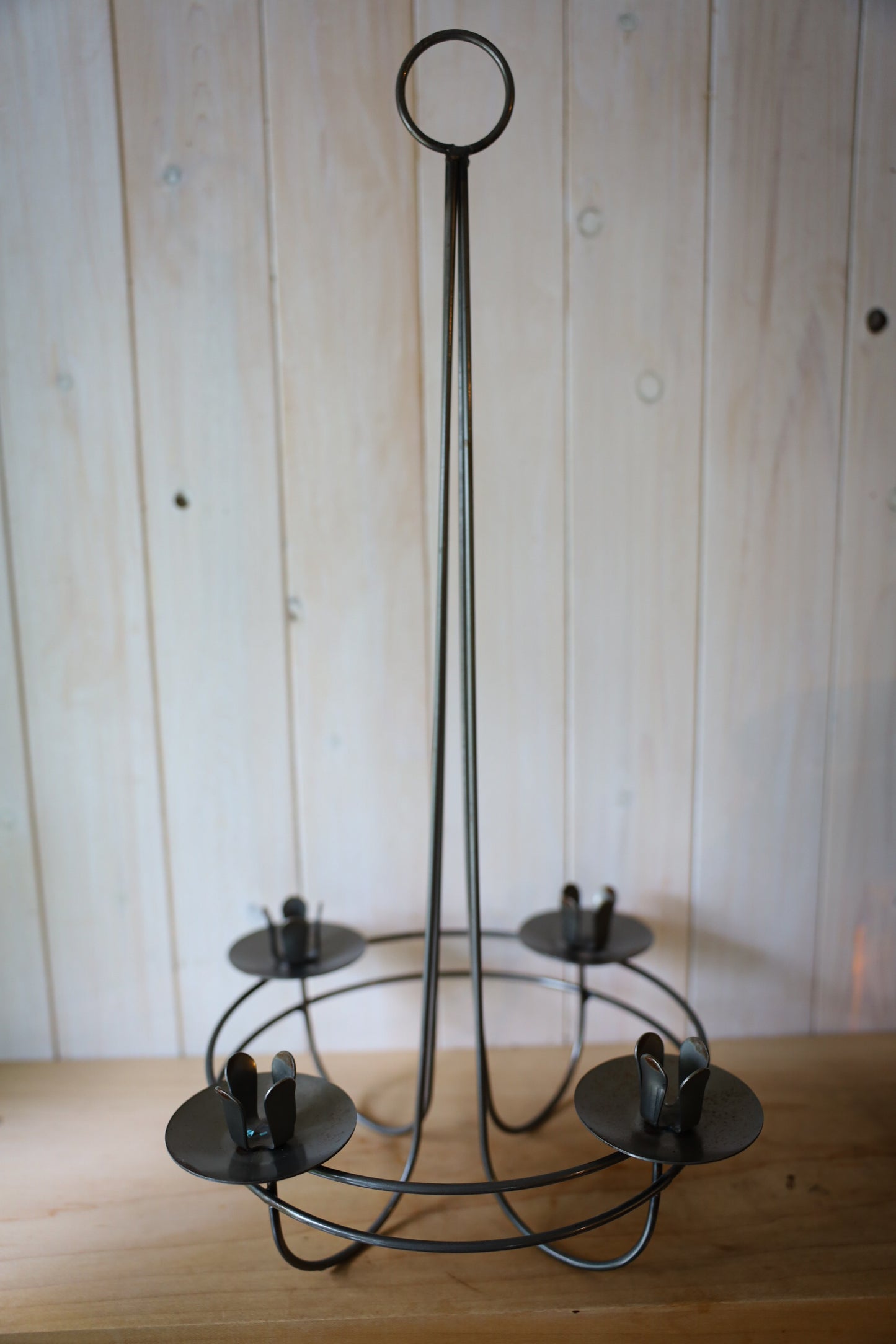 Metal Hanging Candelabra
