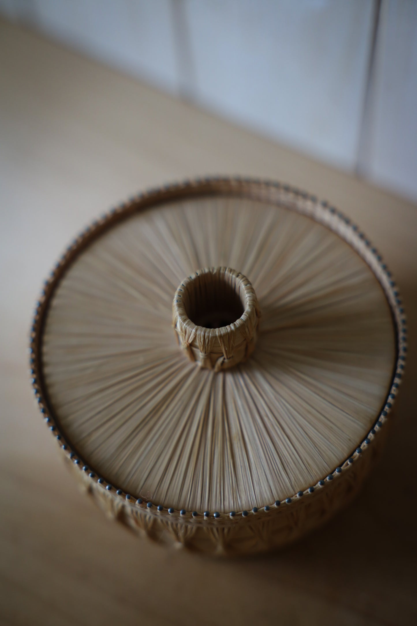Woven Lidded Trinket Box