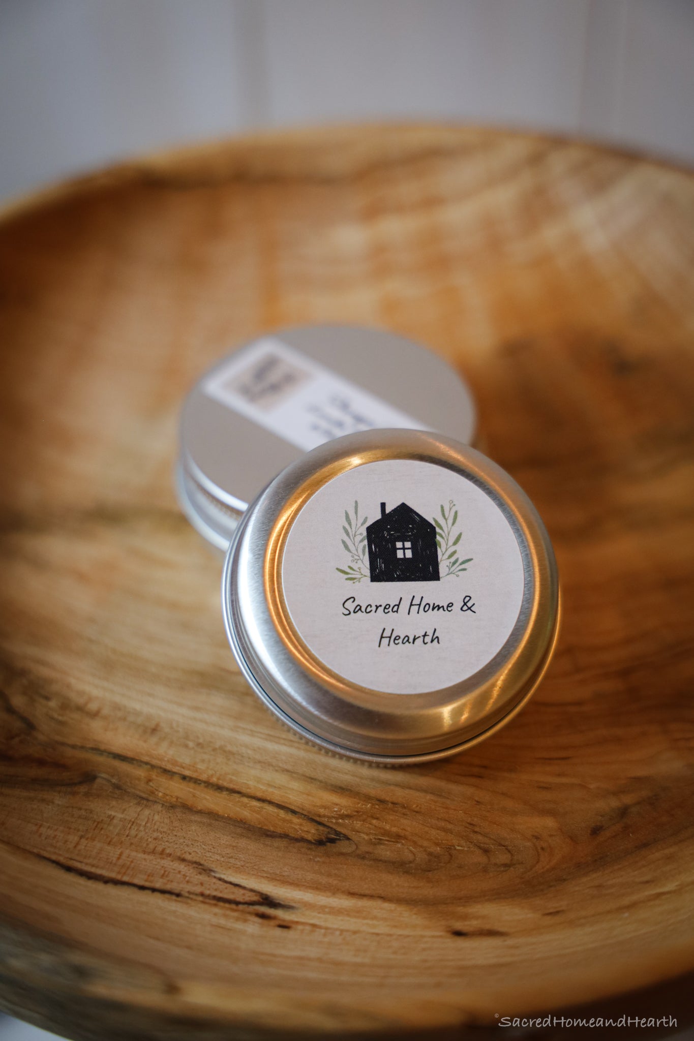Shampoo Bar for Dry Hair in Tin(Tea tree, Eucalyptus)