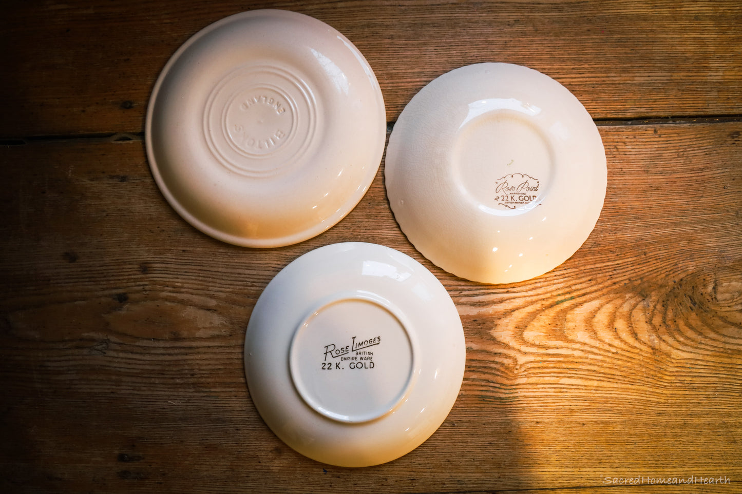 Gold plates set