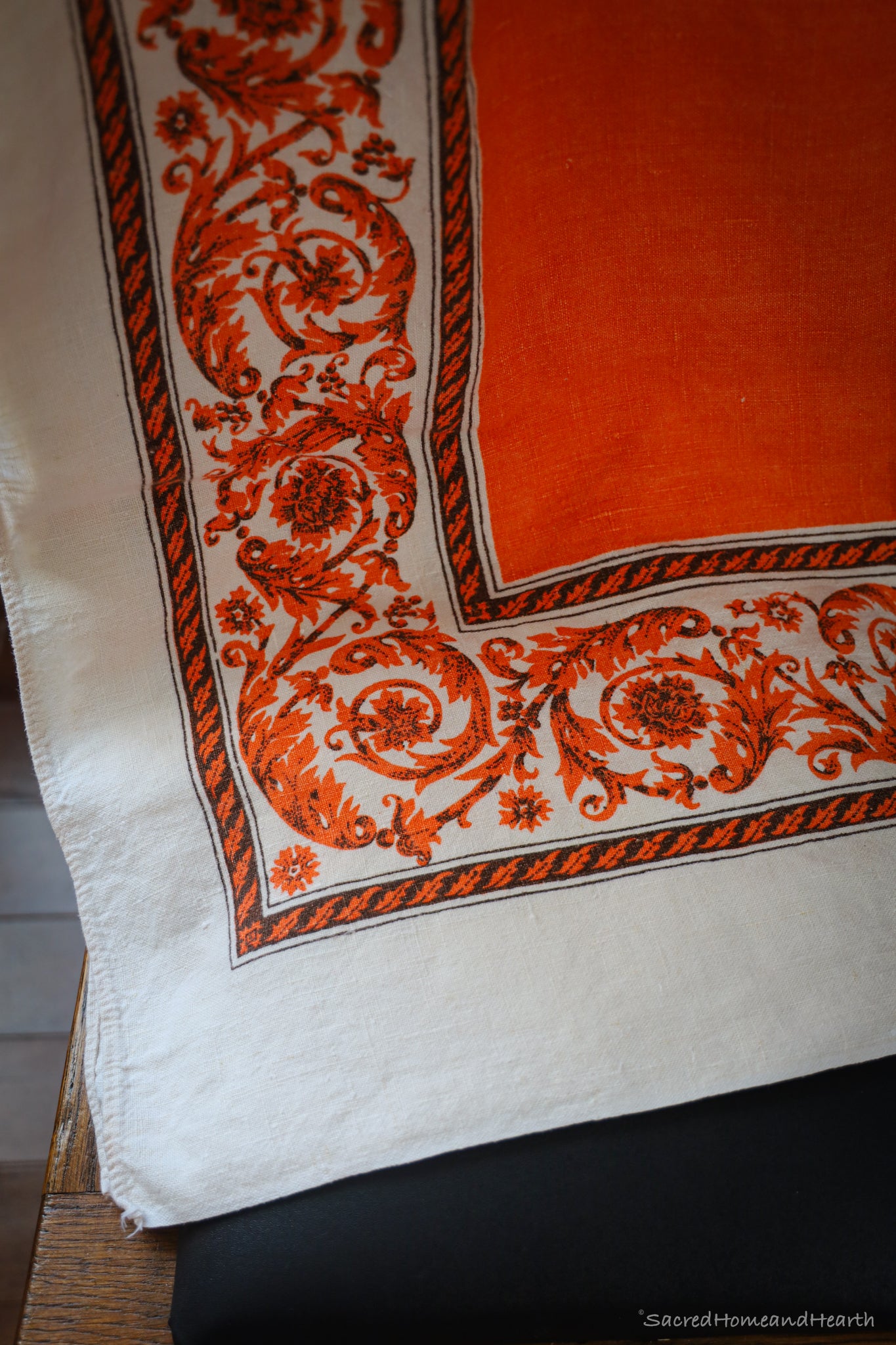 Fall Cotton Tablecloth