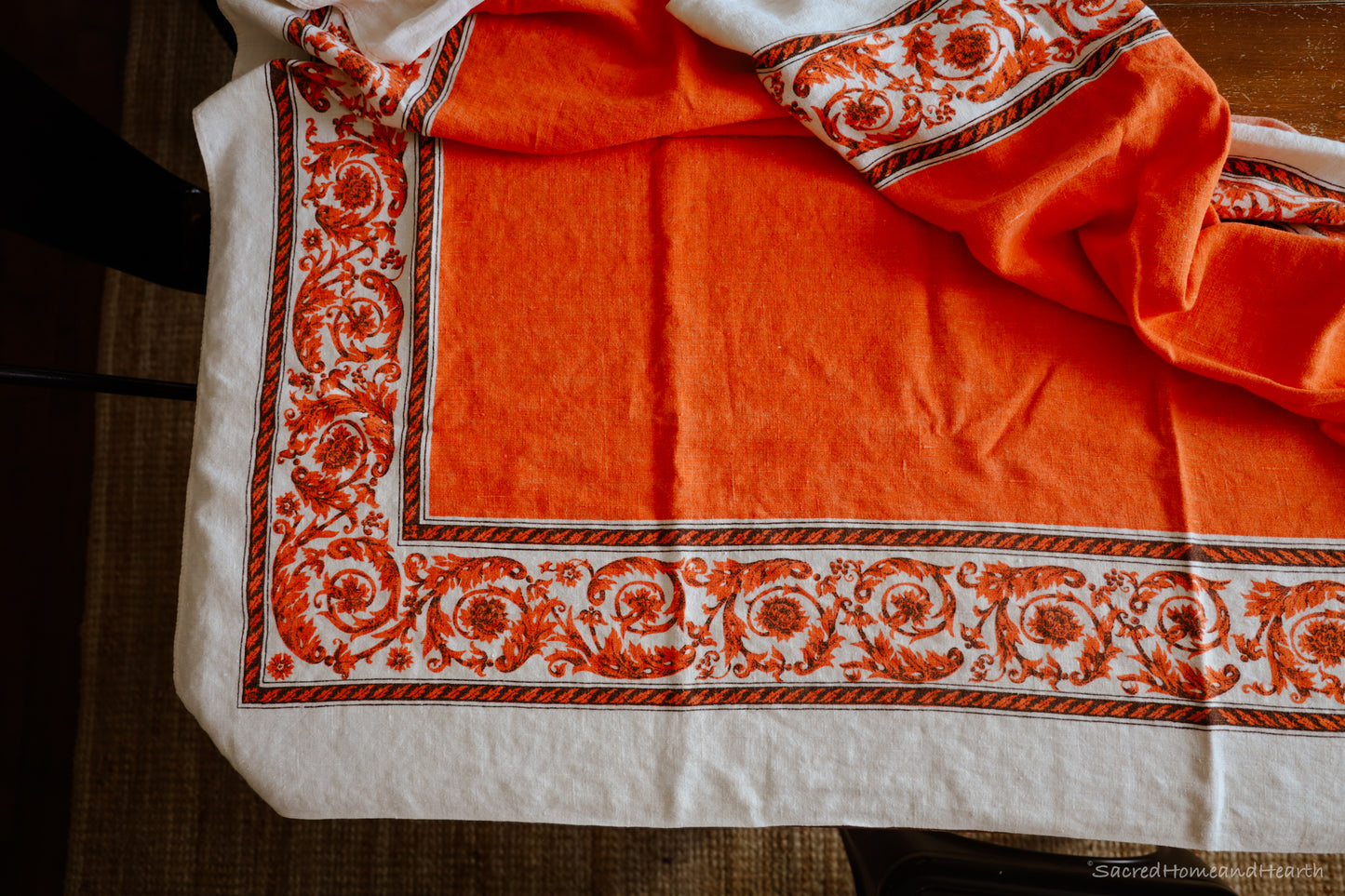 Fall Cotton Tablecloth