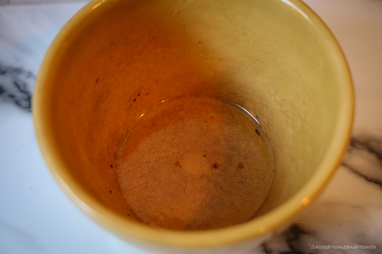Stoneware Ochre Mixing Bowl