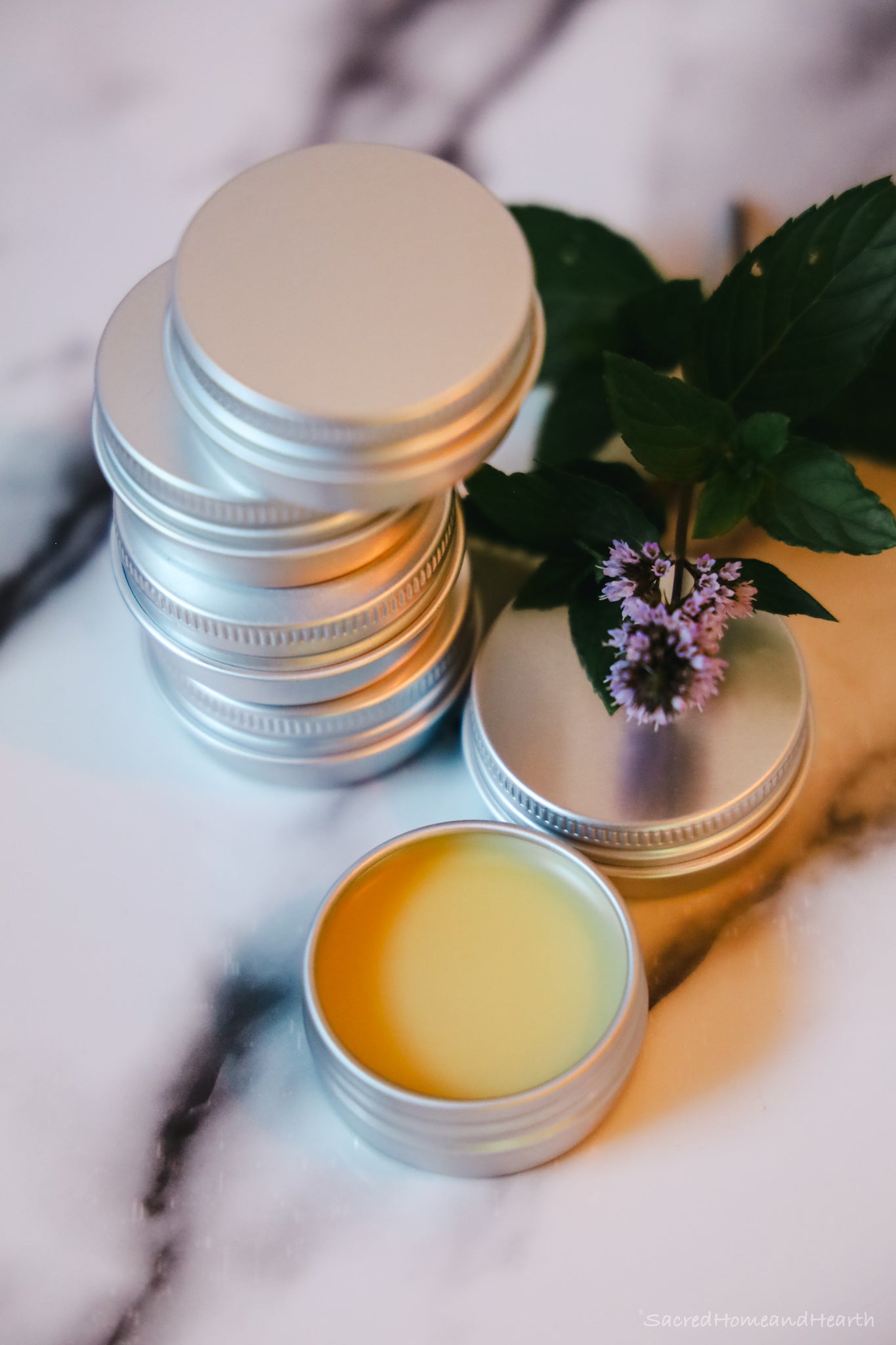Peppermint Beeswax Lip Balm