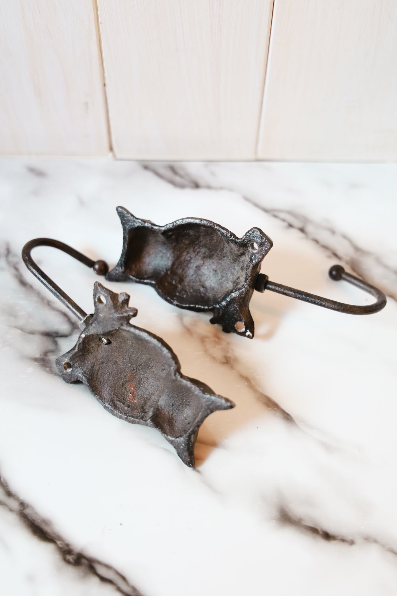 Cast Iron Owl Coat Hooks(set of 2)