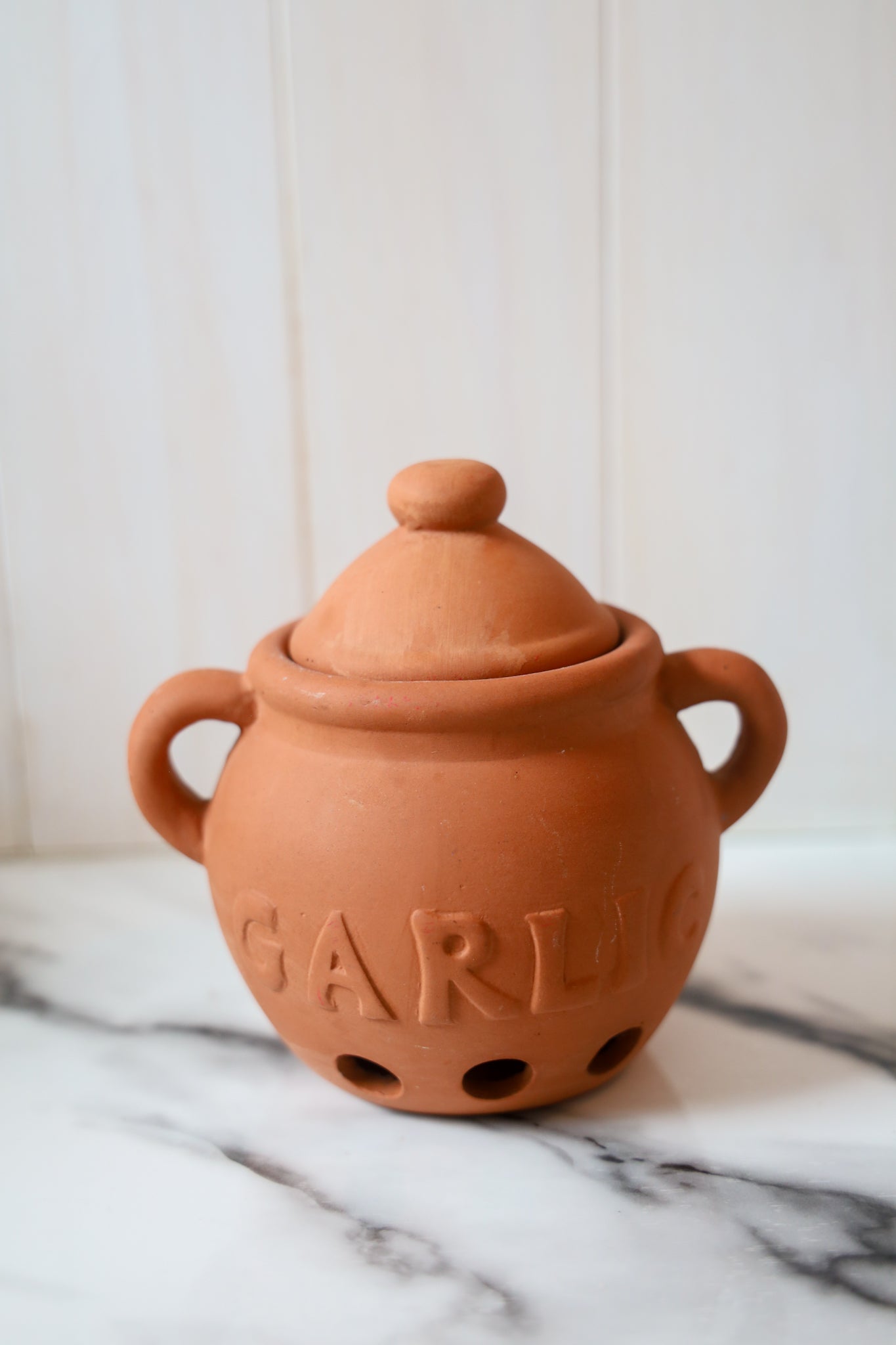 Terracotta Garlic Keeper