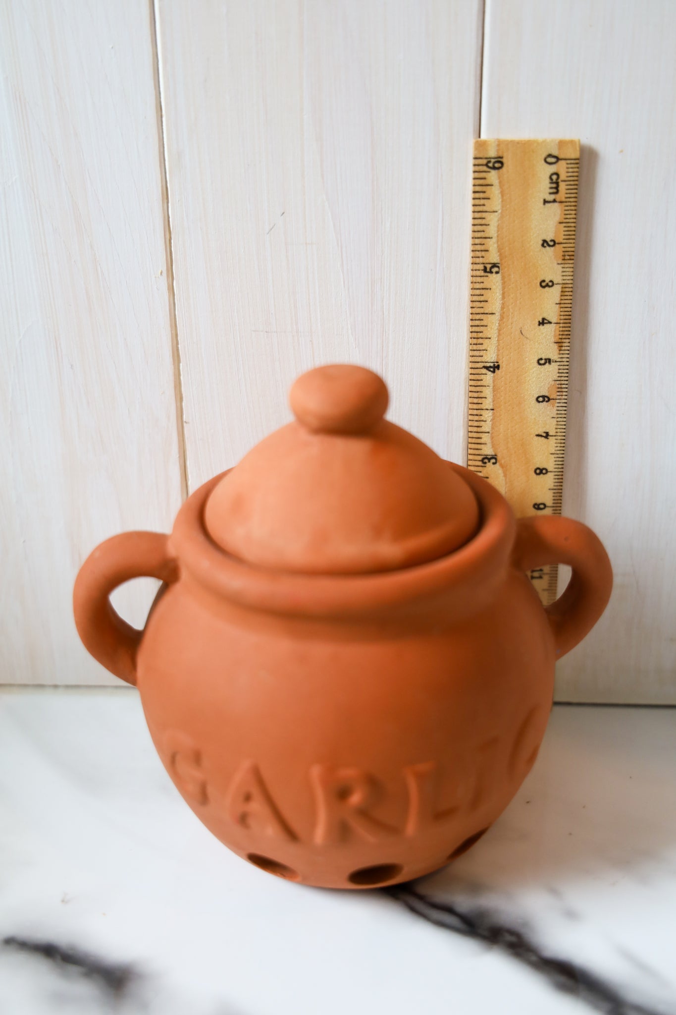 Terracotta Garlic Keeper