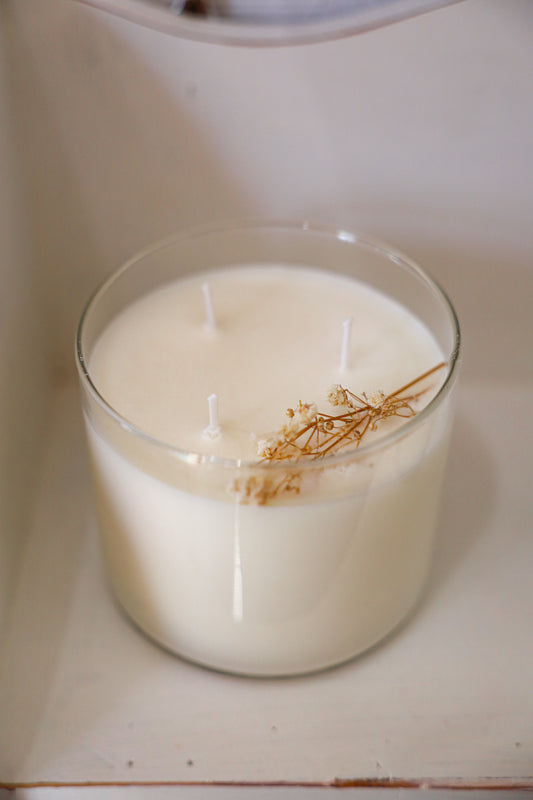 Green Tea and White Pear Soy Wax Candle