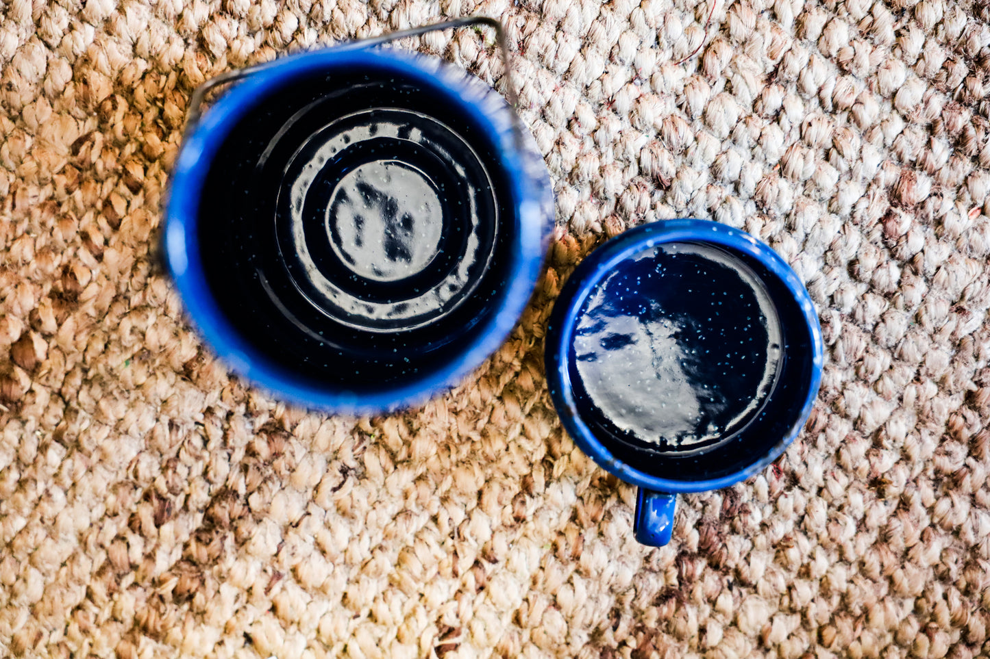 Vintage Enamel Thermos