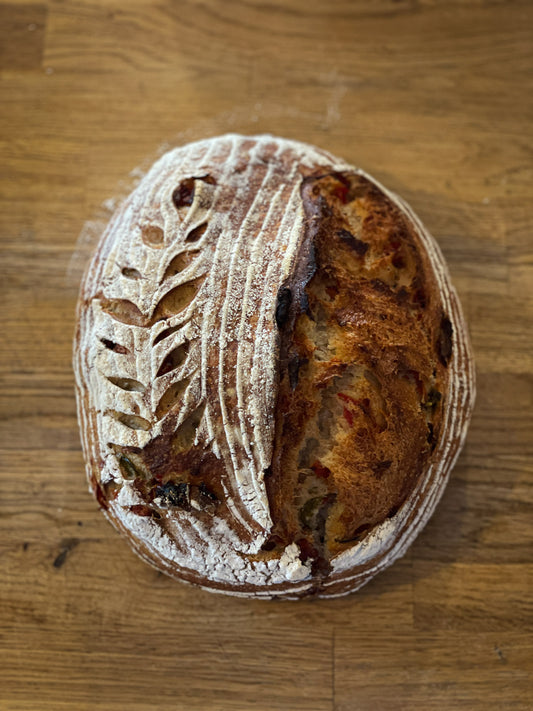 Jalapeno and Sun-dried tomatoes