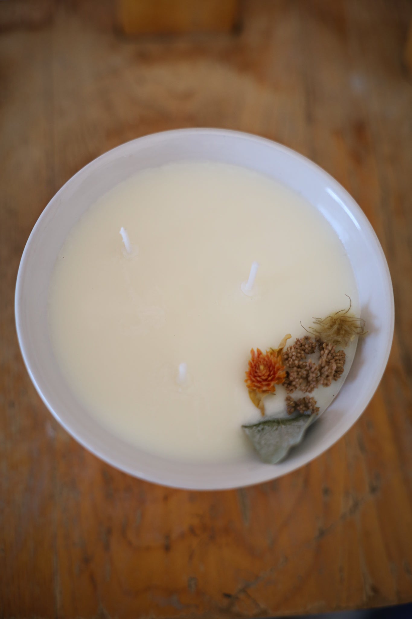 Rosemary & Eucalyptus Candle in Stoneware bowl