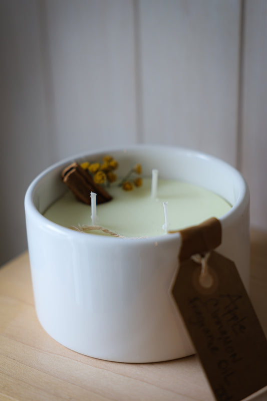 Apple Cinnamon Candle