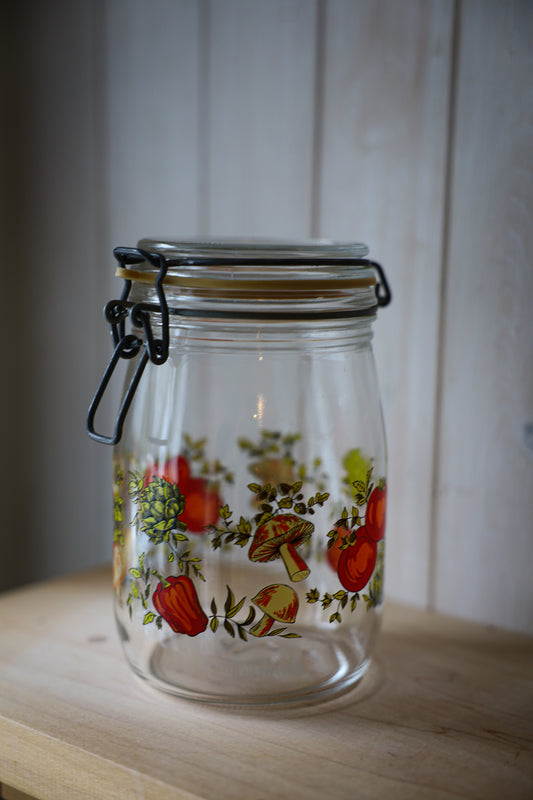 Vintage 1L Glass Jar
