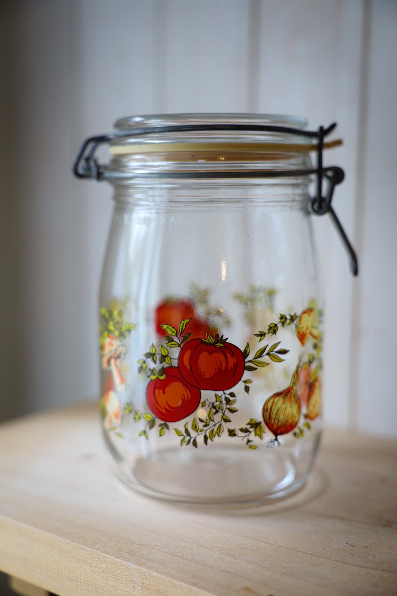 Vintage 1L Glass Jar