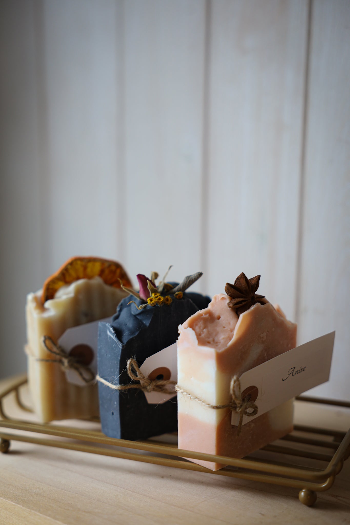 Golden Metal Soap Tray