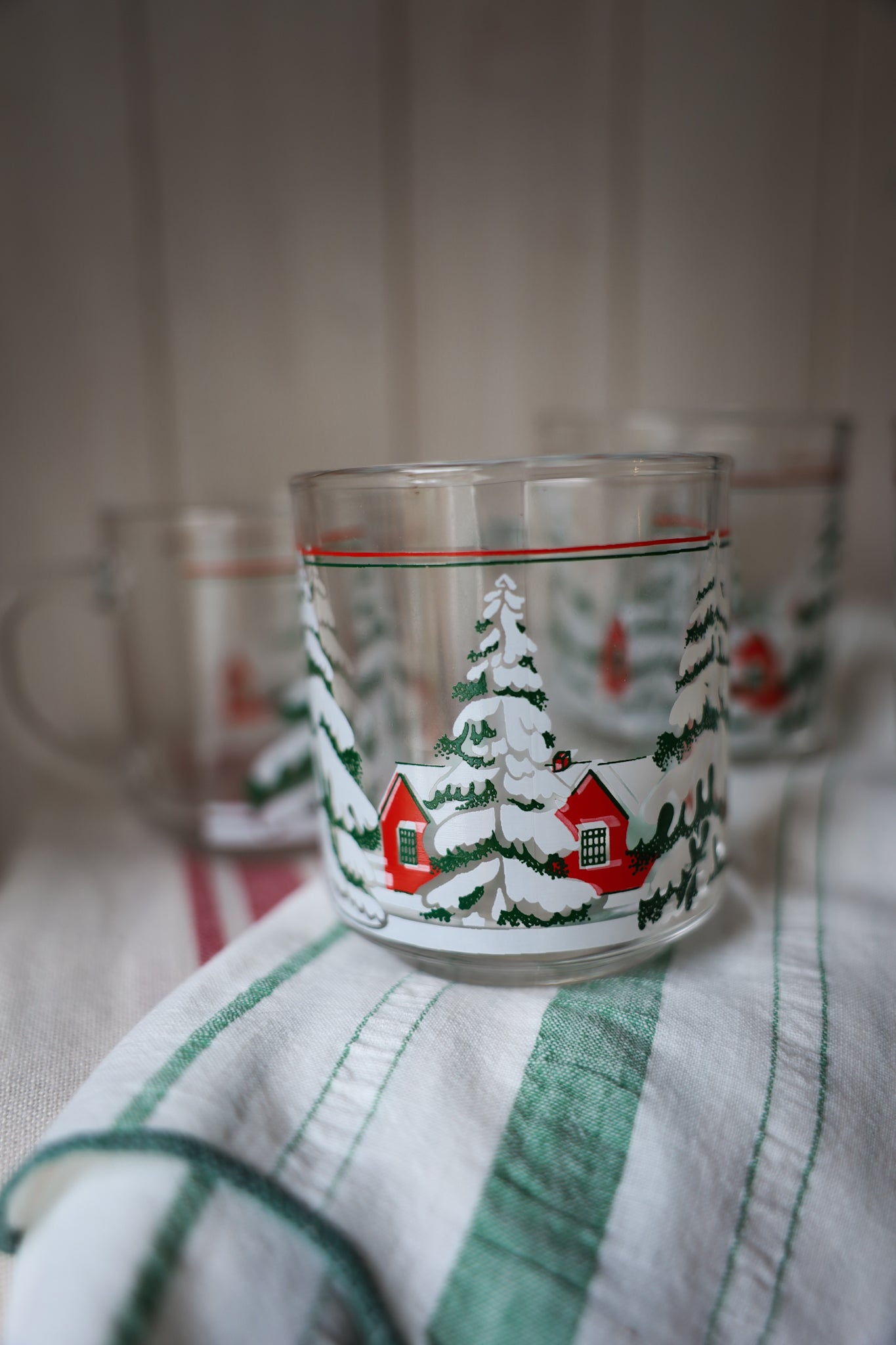 Set of 4 Glass Cups