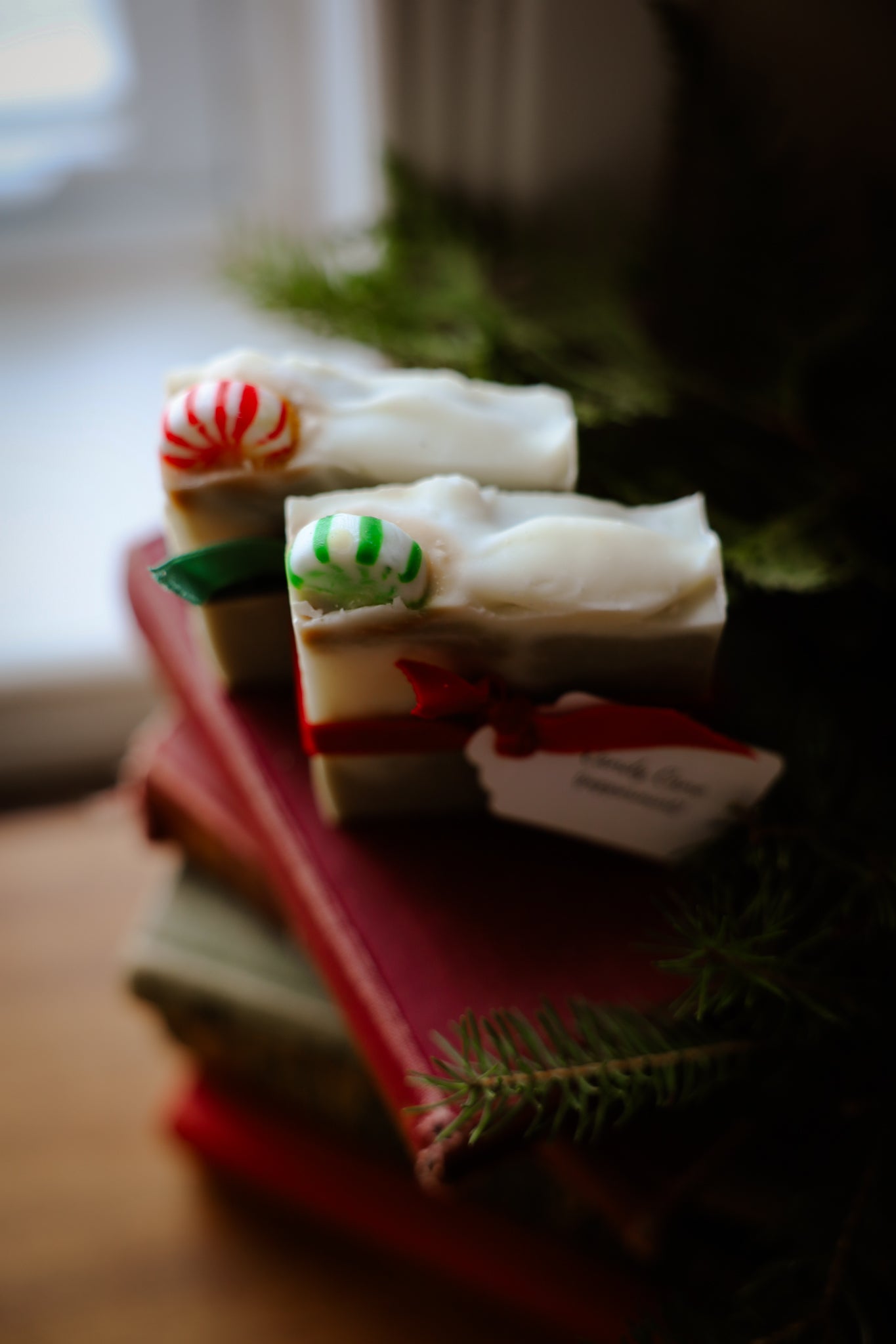 Candy cane Soap Bar