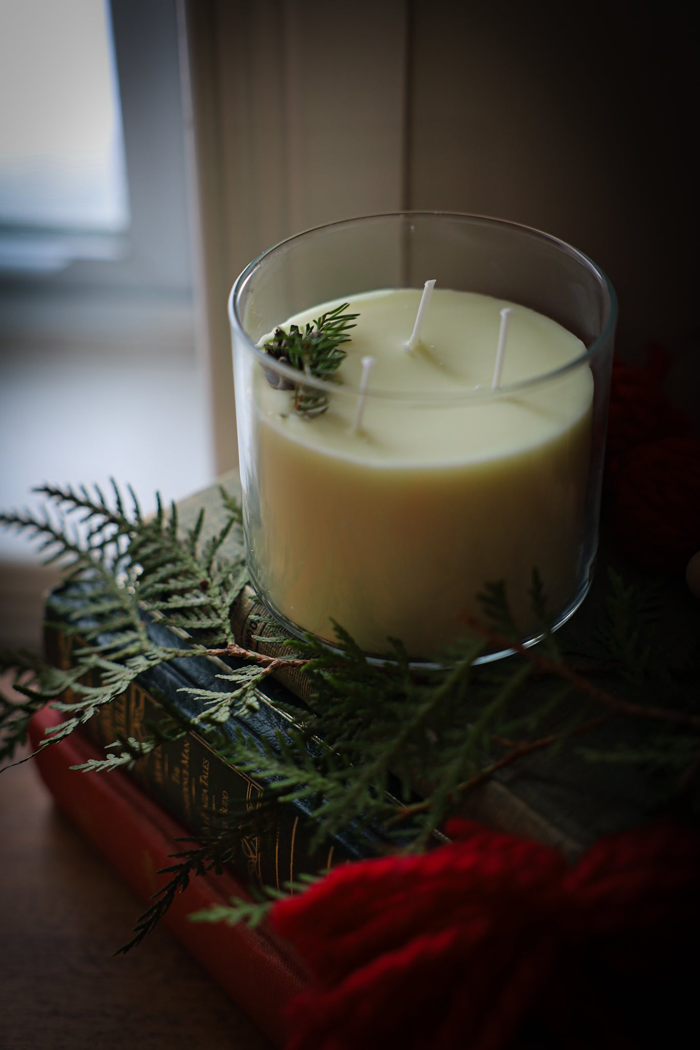 Christmas Tree Scented Candle(3 wicks)