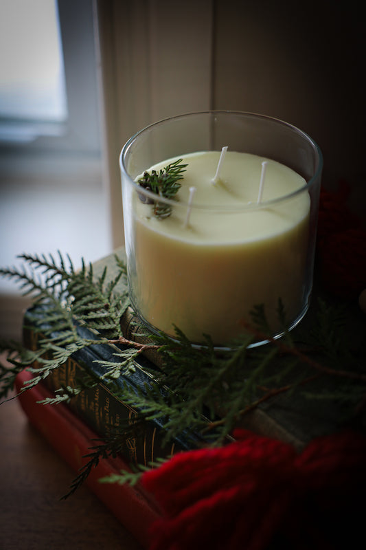 Christmas Tree Scented Candle(3 wicks)