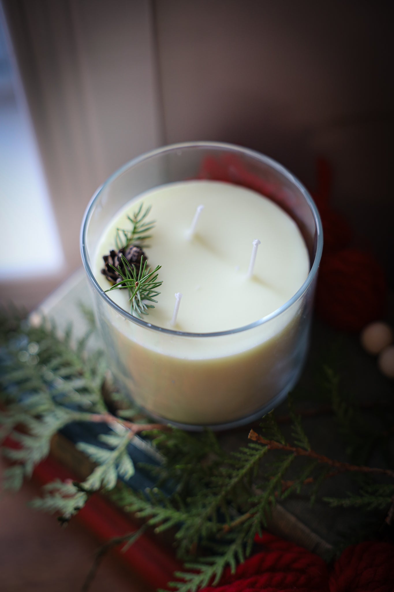 Christmas Tree Scented Candle(3 wicks)