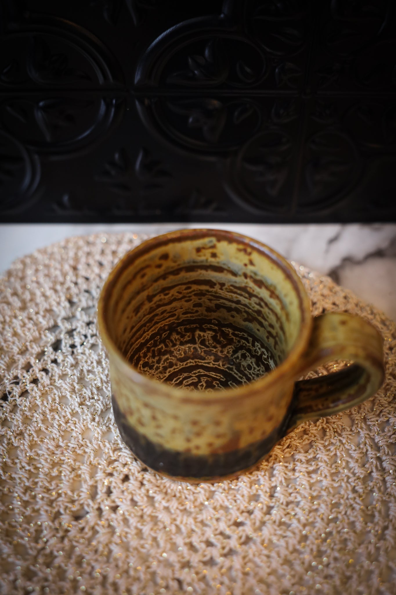 Small Pottery Cup