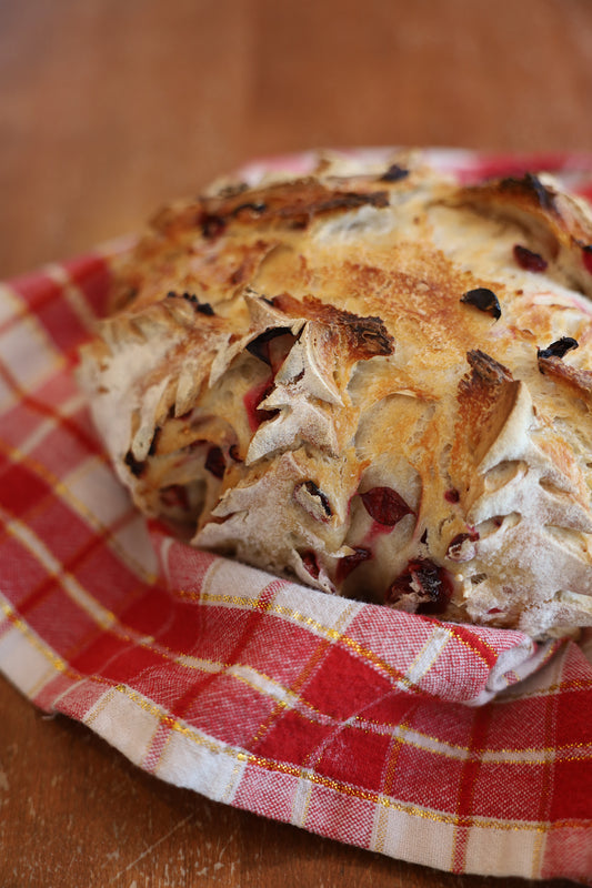 Cranberry Orange Sourdough Bread