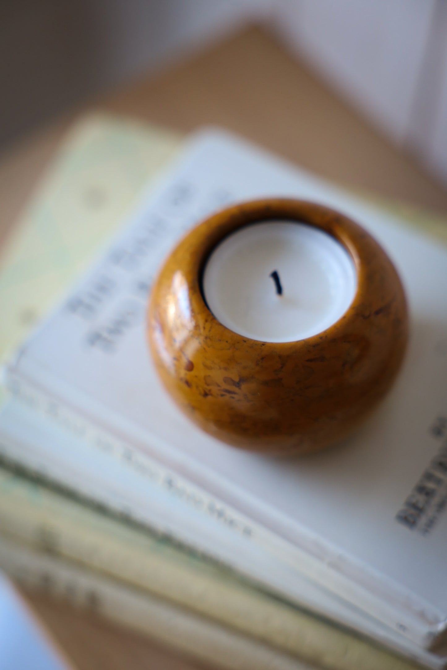 Alabaster Tealight Holder