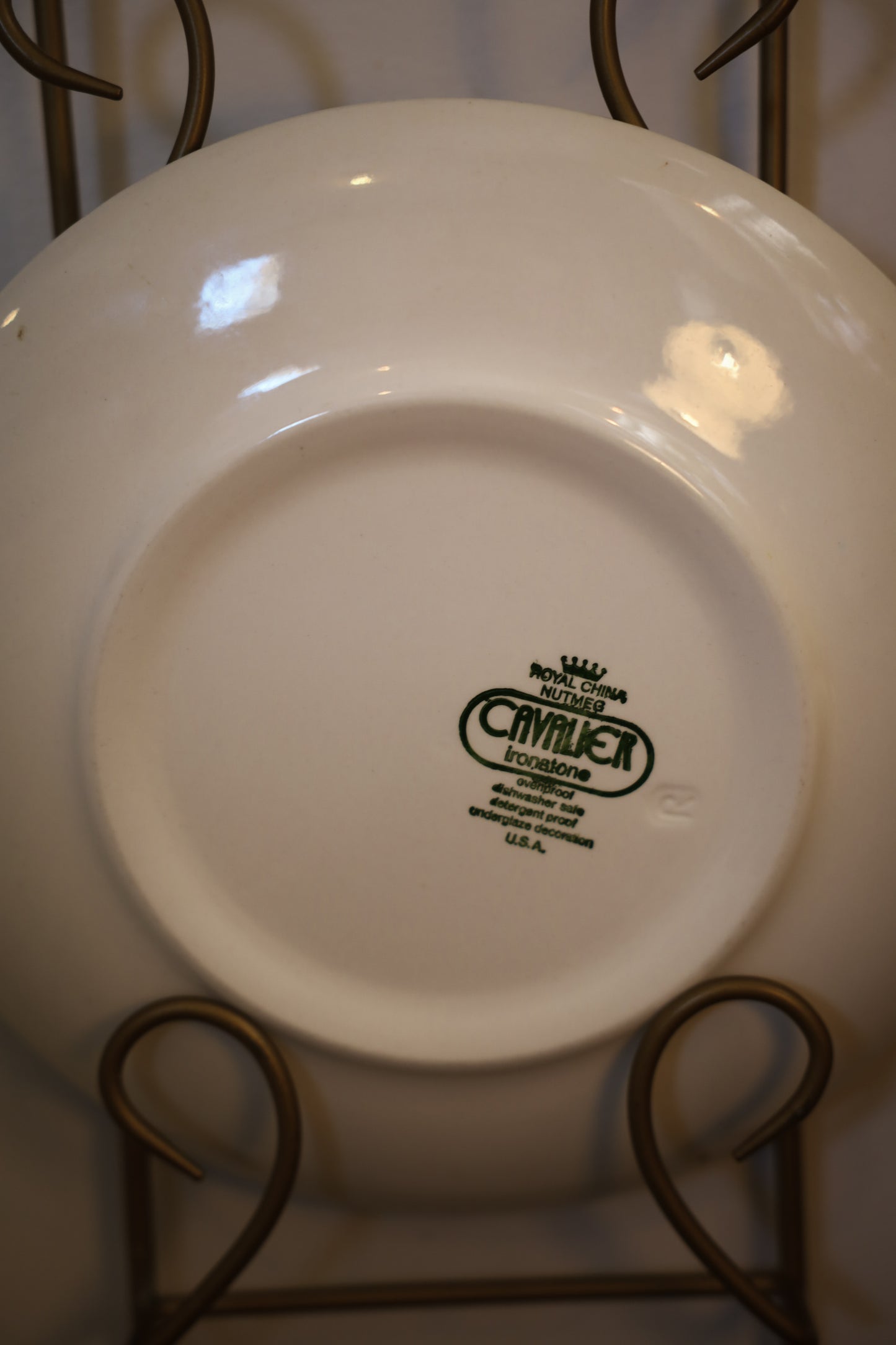 Royal China Nutmeg Plate