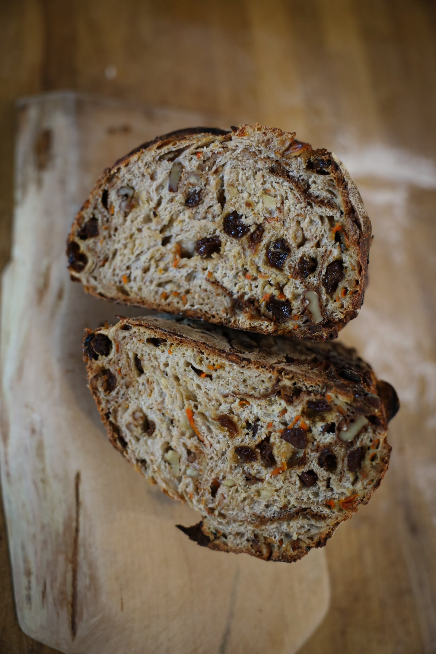 Carrot Cake Sourdough Bread