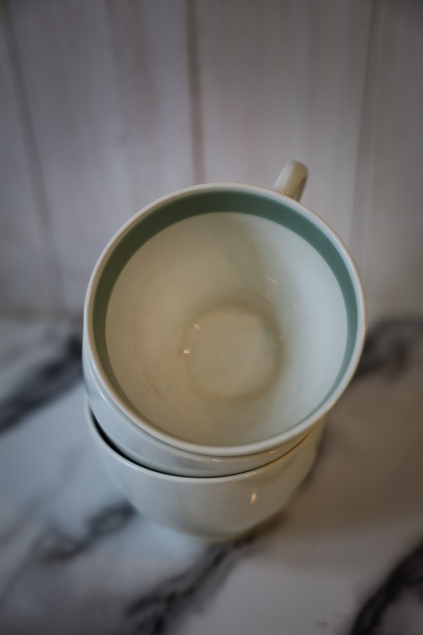Vintage Wood & Sons “Clovelly” Teacups – Set of 3