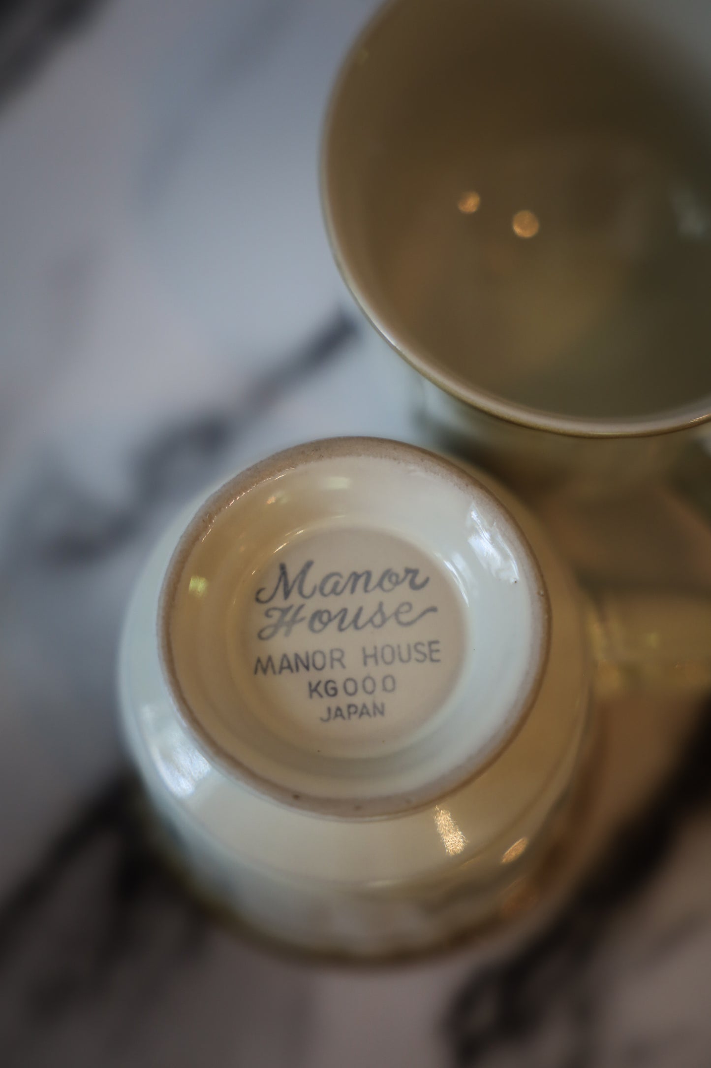 Vintage Manor House Teacups – Set of 6
