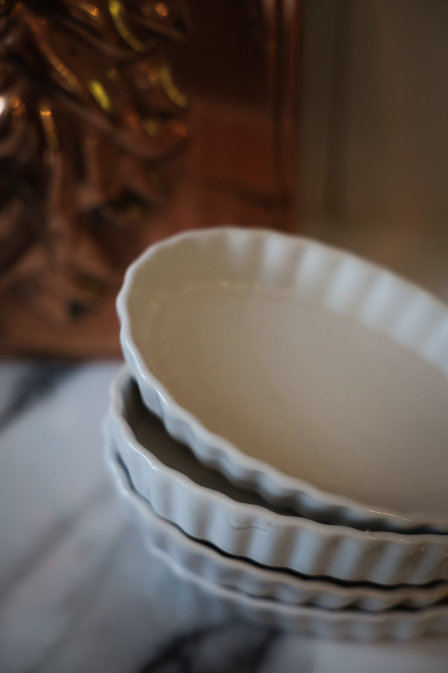 White Ceramic Soap Tray