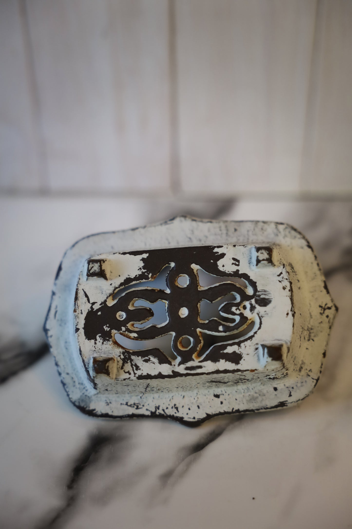Cast Iron Rooster Soap Dish