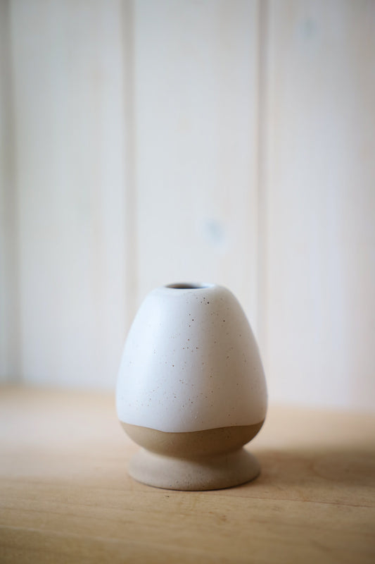 Minimalist Stoneware Mini Vase or Candle Holder