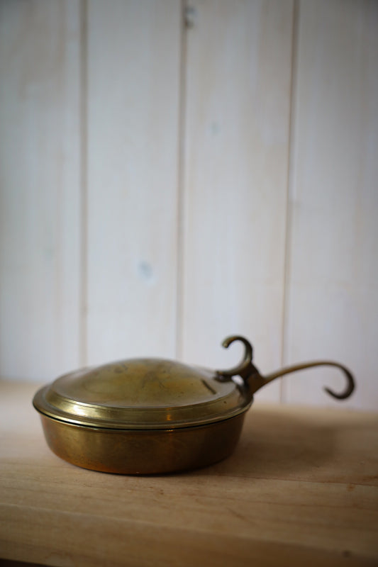 Vintage Brass Silent Butler
