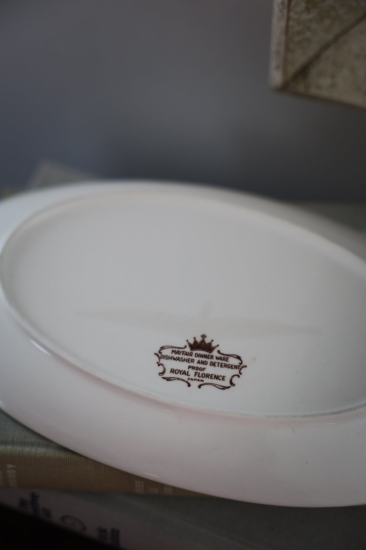 Vintage Royal Florence Oval Serving Platter