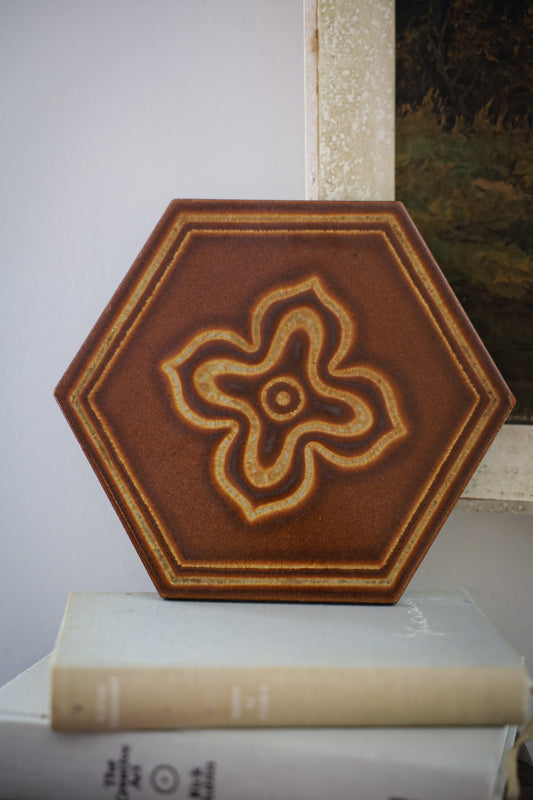 Hexagonal Ceramic Trivet