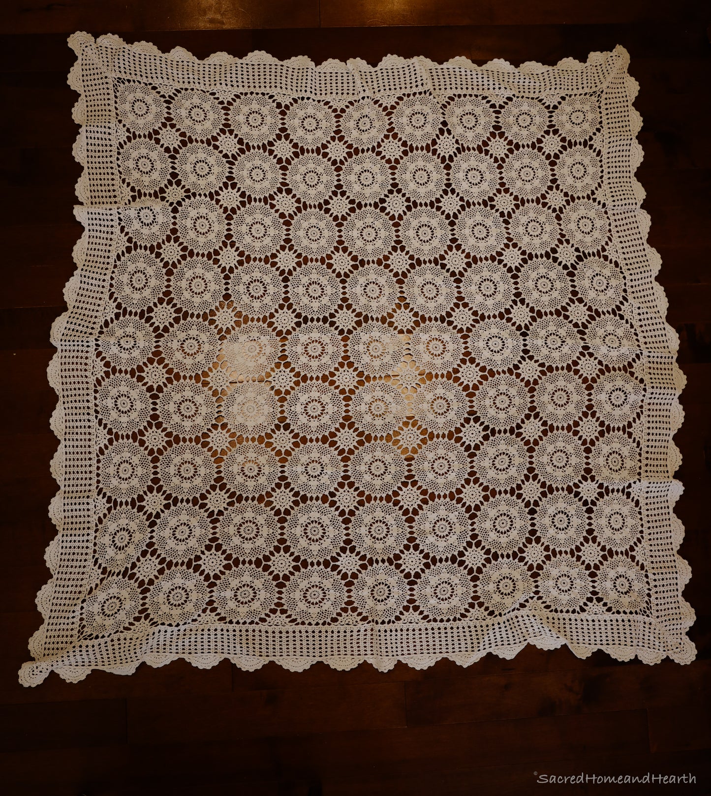 Crocheted Tablecloth