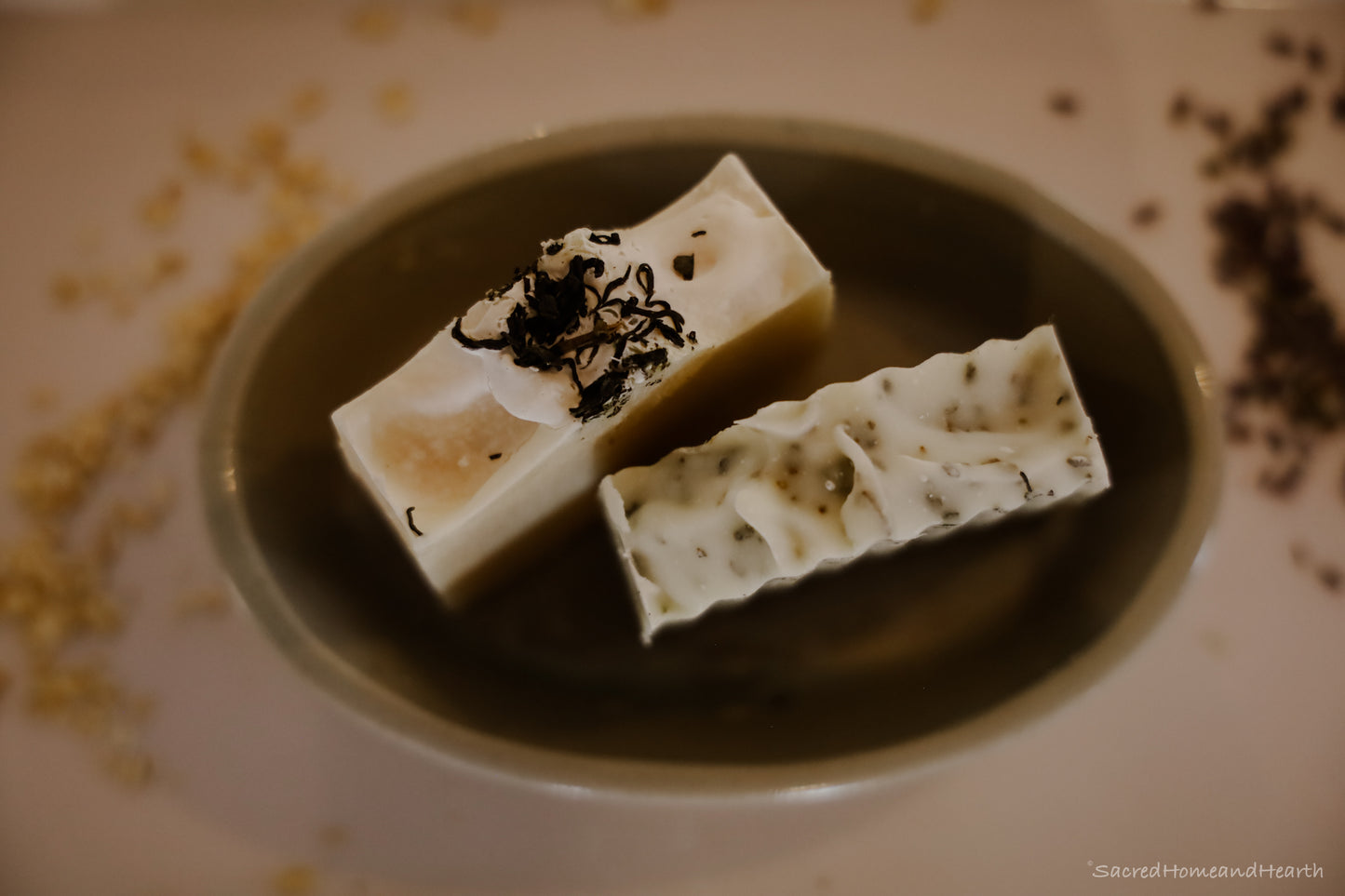 Green Tea and Peppermint Soap Bar